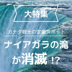 ナイアガラの滝がなくなる！？コロナが終わったら急げ！ナイアガラ大特集！